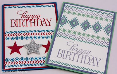 Bohemian Boarders Colour Inspired Cards - check this blog for lots of inspiring ideas