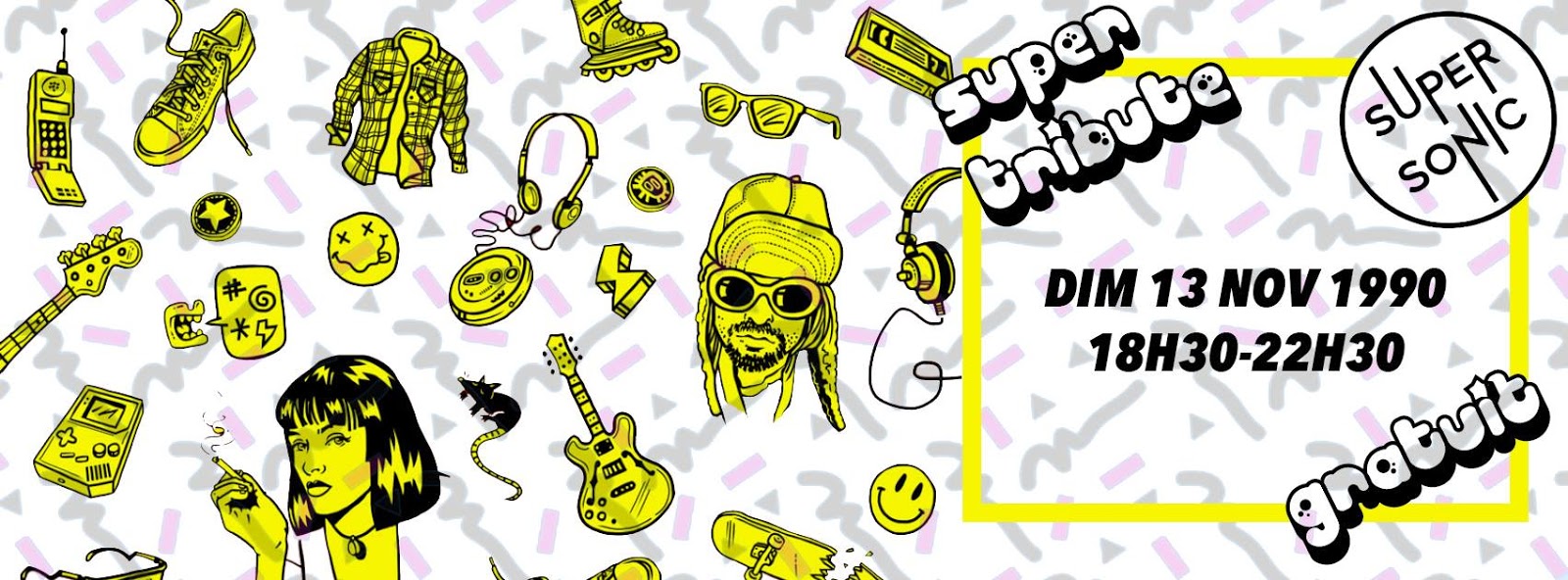 Kantian Culture Que Faire Le Dimanche 13 Novembre A Paris Aller Au Super Tribute Du Supersonic Pardi