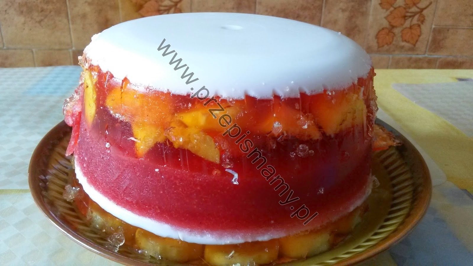 Tort z galaretek Tort z galaretek