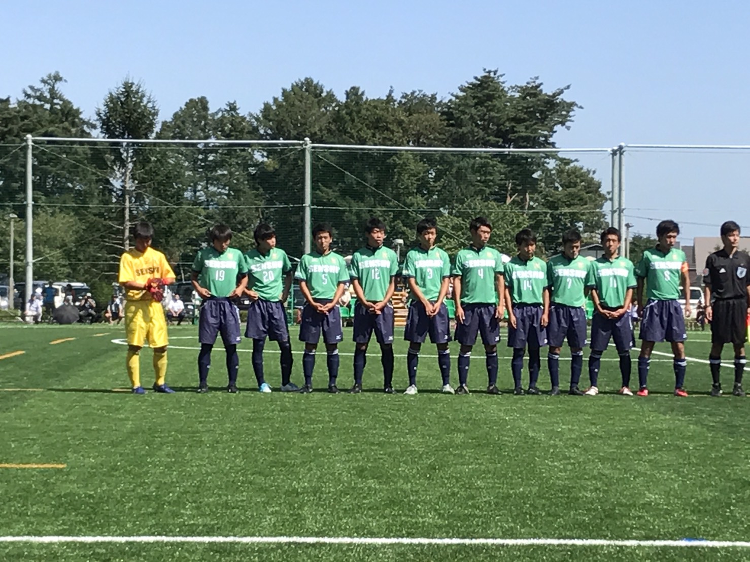 専修大学北上高校男子サッカー部 Vs尚志高校