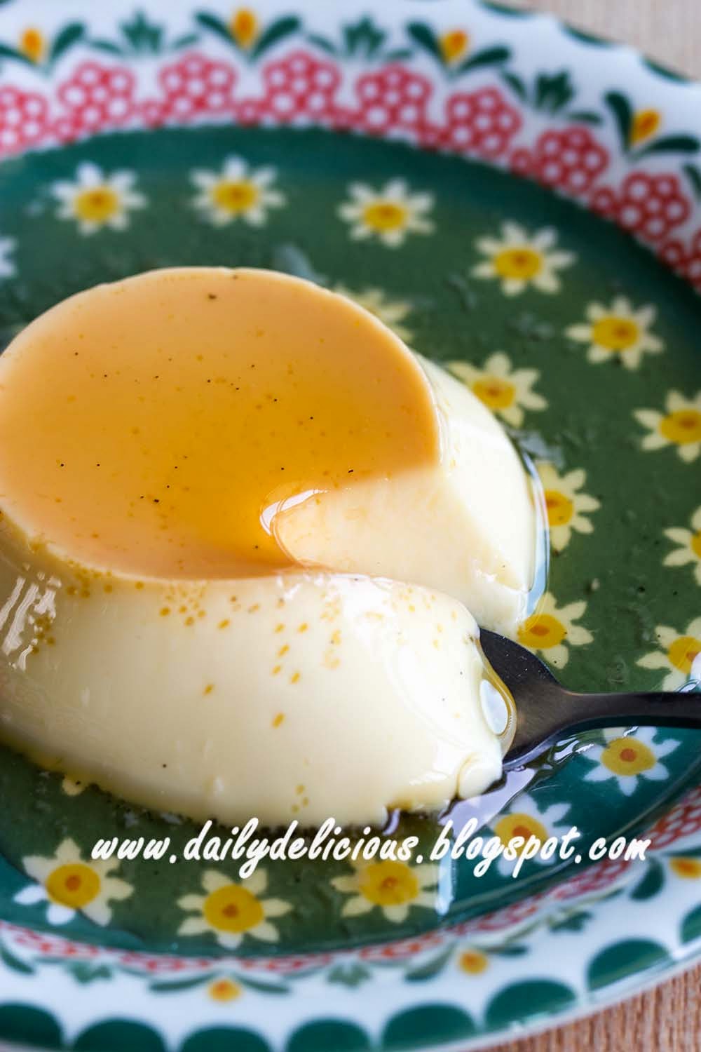 dailydelicious: Creme Caramel: Caramel Custard