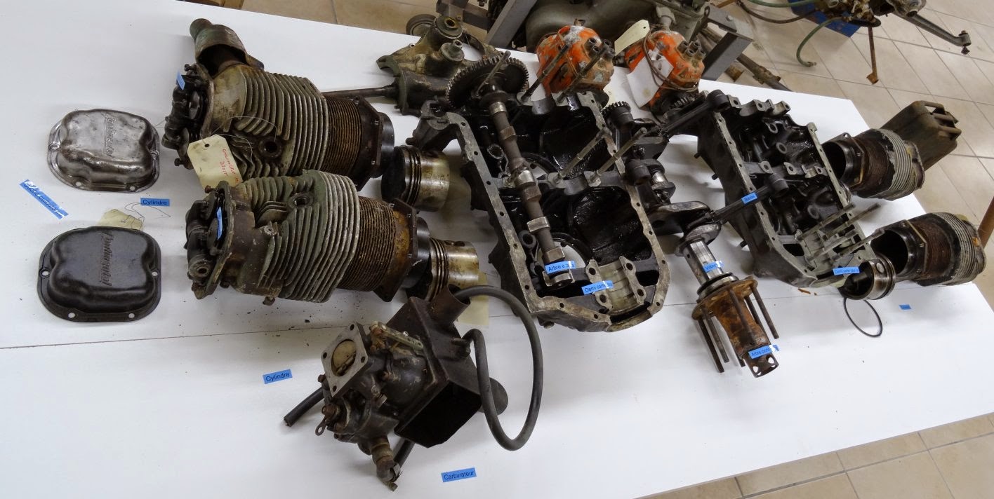 LE PETIT JOURNAL DE L'AÉROSCOPE: PRÉSENTATION D'UN MOTEUR CONTINENTAL A-65