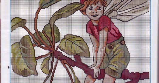 Image result for free fairy cross stitch patterns