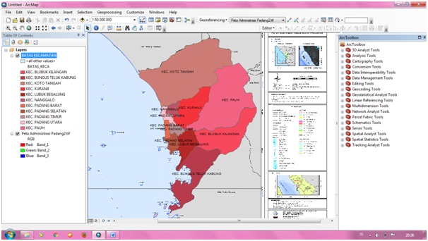 Gusri Randa Guru Geografi LAPORAN II PRATIKUM APLIKASI