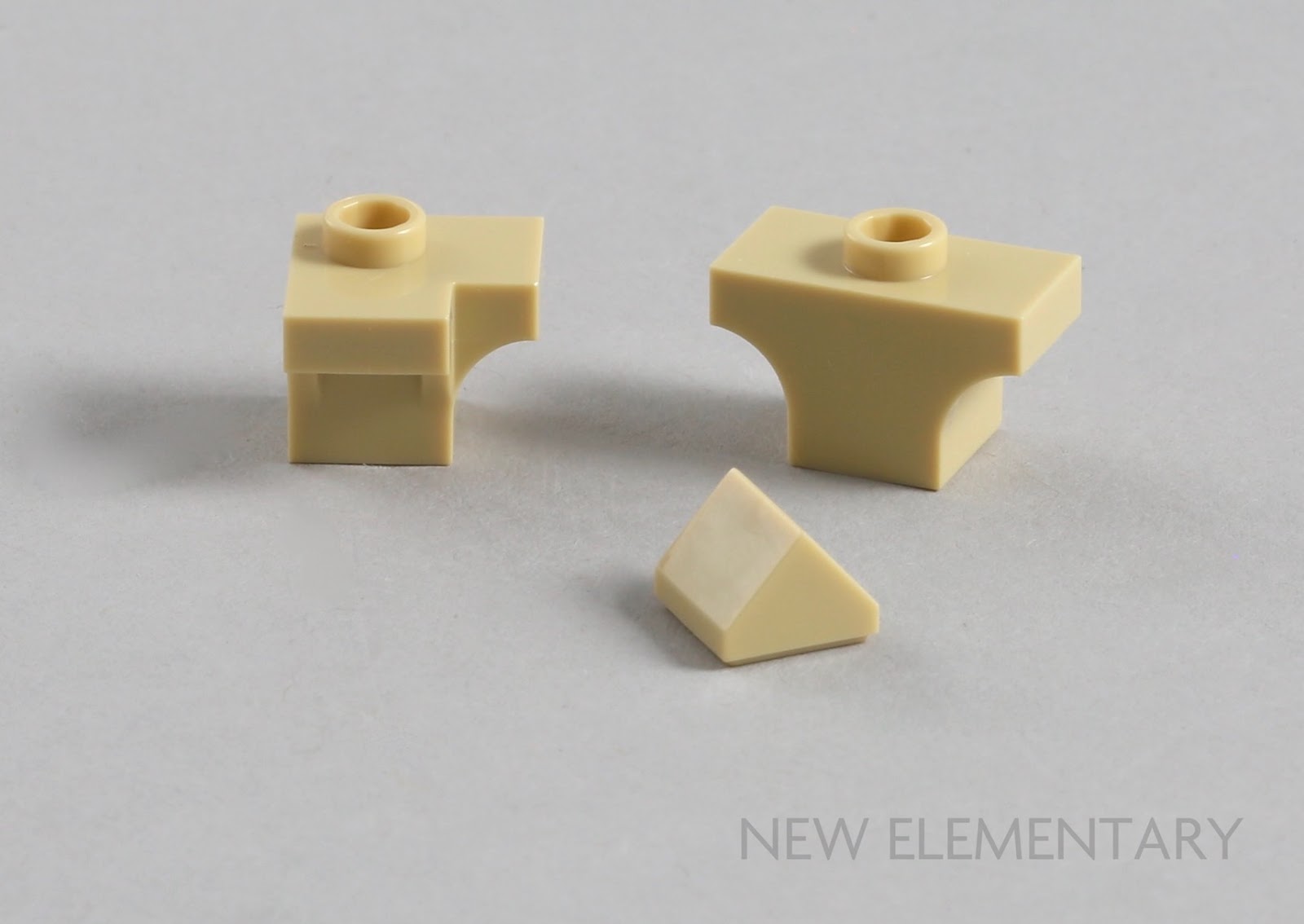 New LEGO Lot of 12 Light Bluish Gray 1x1x2/3 Mini Slope Pieces
