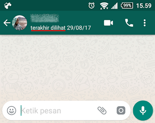 terakhir online di whatsapp