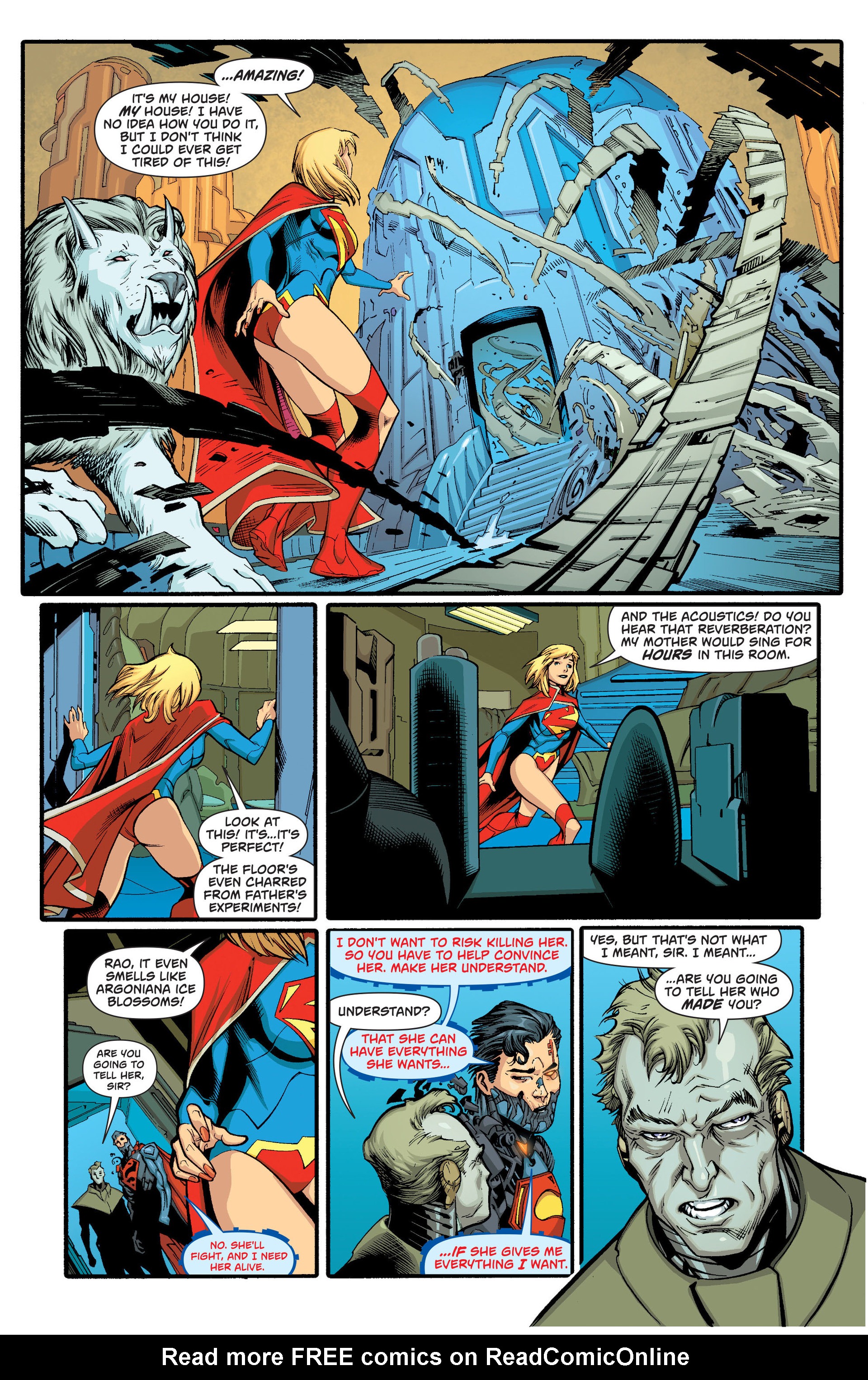 Read online Supergirl (2011) comic -  Issue #22 - 5