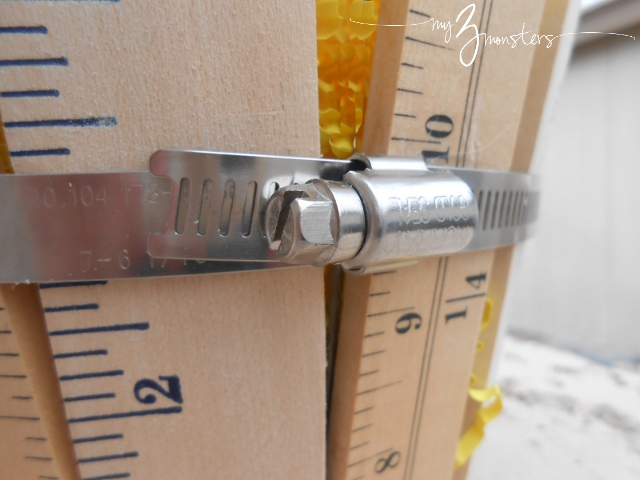 Yardstick Basket DIY yardstick basket tutorial