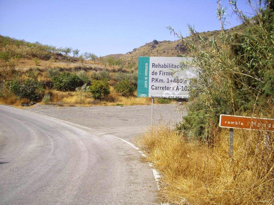 Puertos de Almería y Cádiz Rambla HondaEl Coto (634 m)