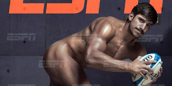 Tomas lavanini desnudo en el ESPN body issue.