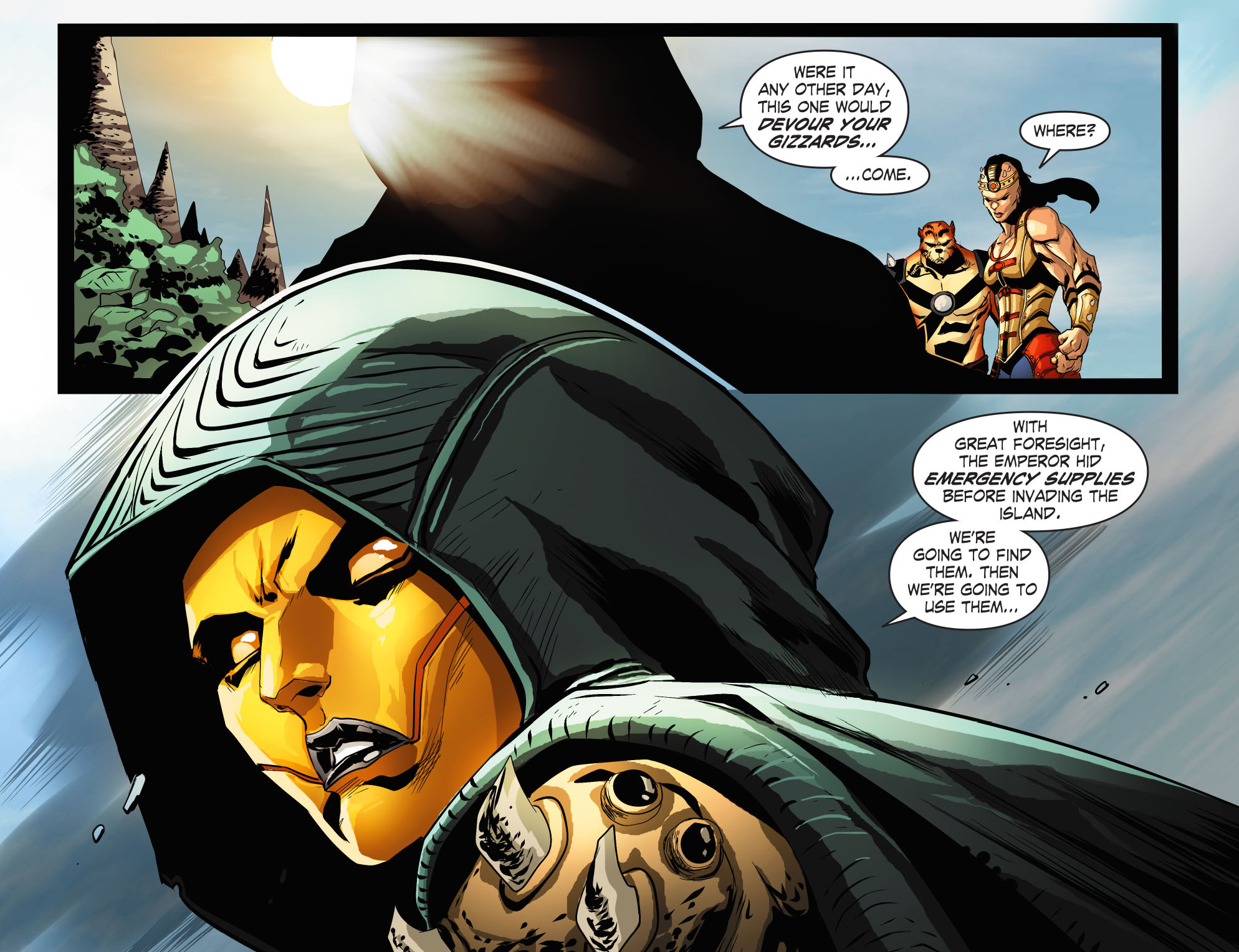 Read online Mortal Kombat X [I] comic -  Issue #31 - 9