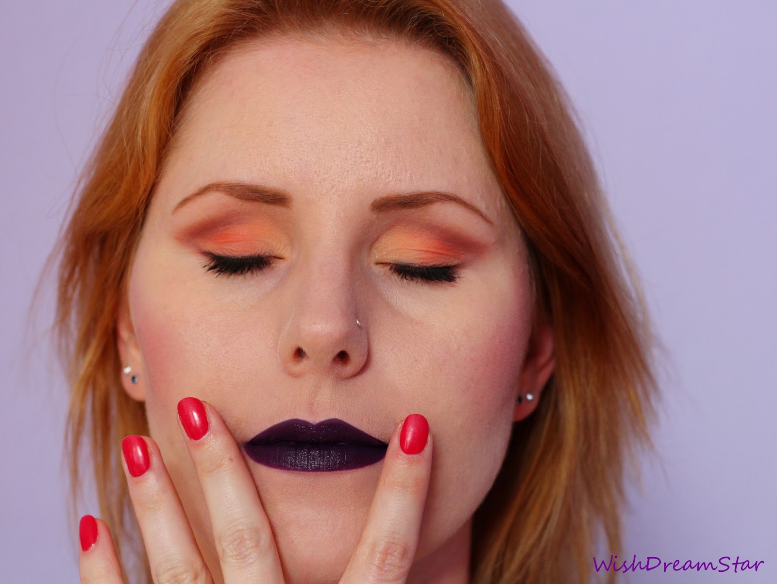 Wishdreamstar Makeup Intensive Dunkel Lila Lippen Bh Cosmetics Pop Art Lipstick Amu In Korall Too Faced Sugar Pop Palette