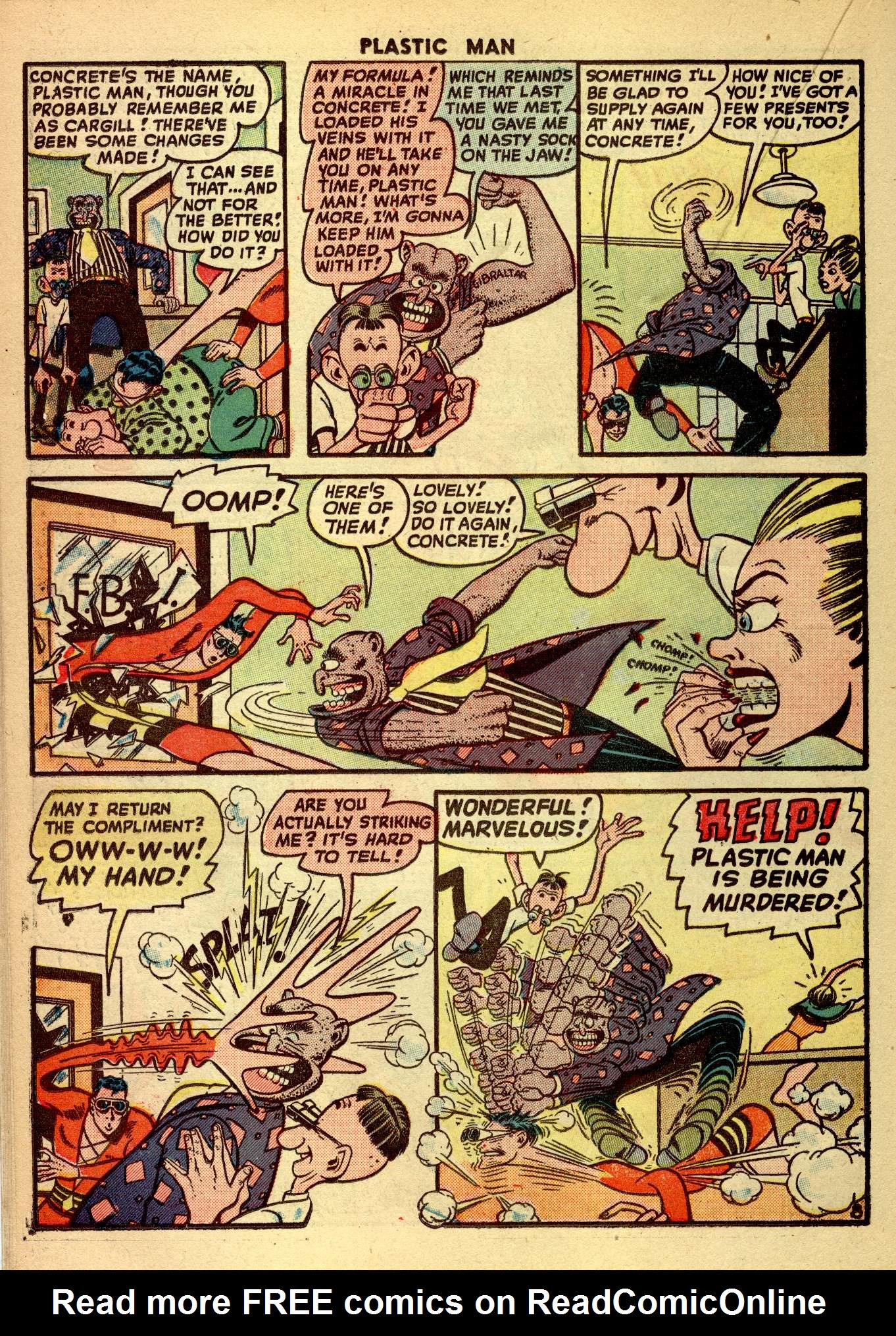 Read online Plastic Man (1943) comic -  Issue #14 - 22