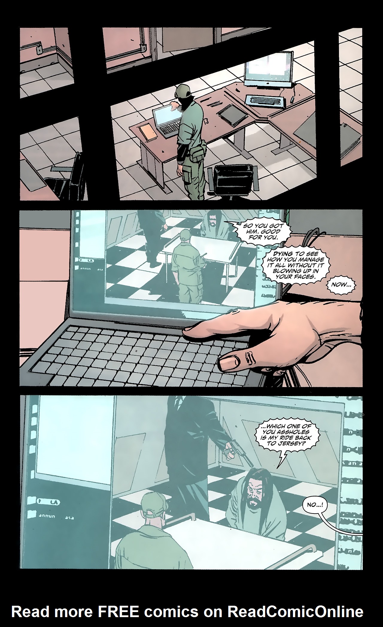 Read online DMZ (2006) comic -  Issue #64 - 19