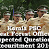 Kerala PSC - Expected Questions for Beat Forest Officer 2016 - 02