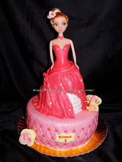 Tort papusa pentru Bianca