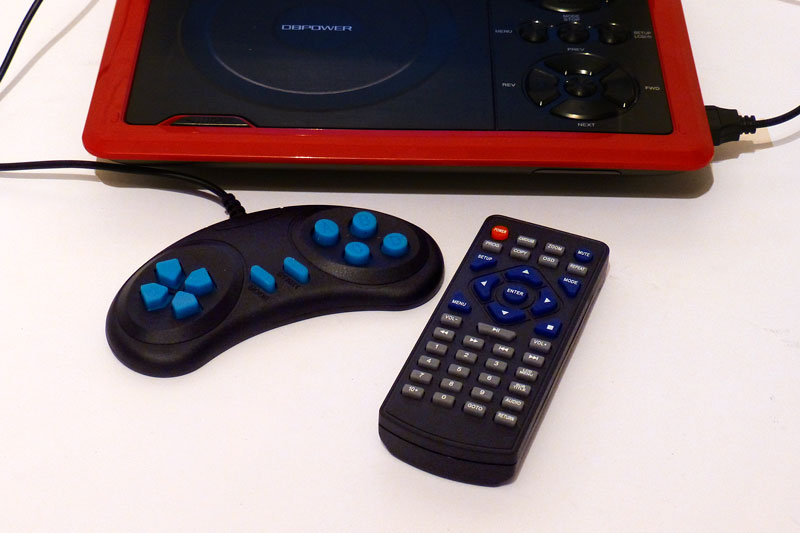 DBPOWER® 9.5" Portable DVD Player with Swivel Screen + 300 games Review