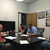 Every Wednesday morning we do a bible study in our conference room.
