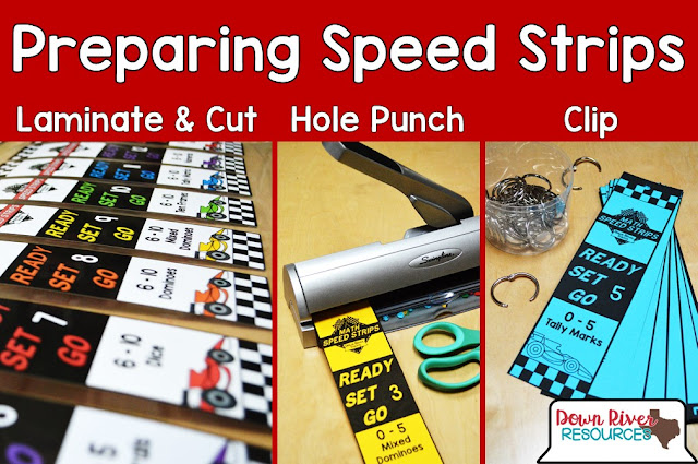 Speed through subitizing and develop number sense with these differentiated sets of Math Speed Strips.  