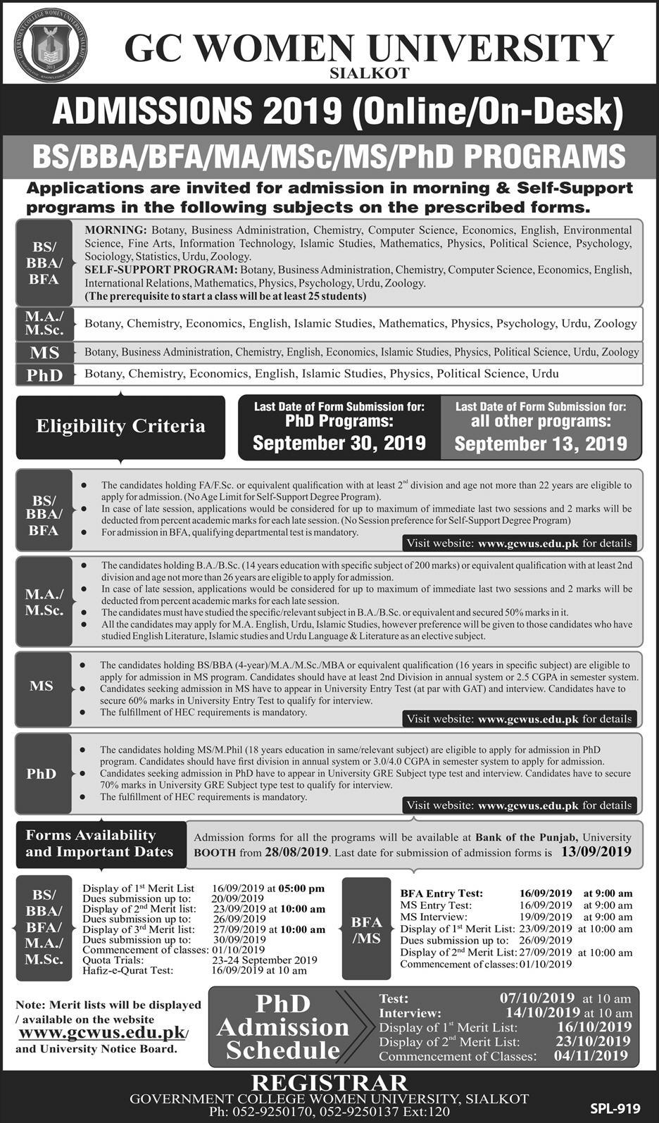 gc university sialkot fee structure 2019,gcwus.edu.pk,g c university sialkot admission 2019,g c university sialkot Phd admission 2019,g c university sialkot MA MS admission 2019,gc university sialkot prospectus,g c university sialkot BA BS admission 2019 forms,gc university sialkot admission 2019,gc university sialkot m phil admission 2019,gc university sialkot merit list 2019,gc university sialkot admission 2019 merit list,gc university sialkot mphil,ilm ki dunya result, eduvision admission 2019