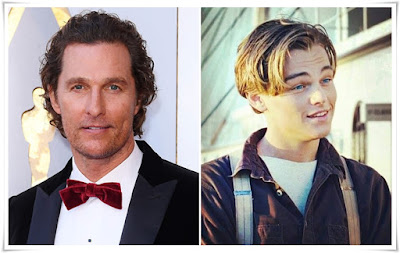 Matthew McConaughey quase interpretou Jack Dawson (Leonardo DiCaprio)
