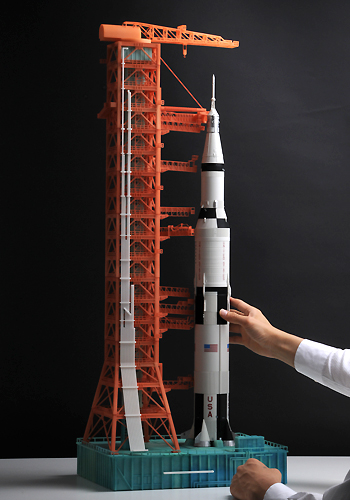 MOONBASE CENTRAL: TOY SATURN V'S AND MOBILE LAUNCH PLATFORMS