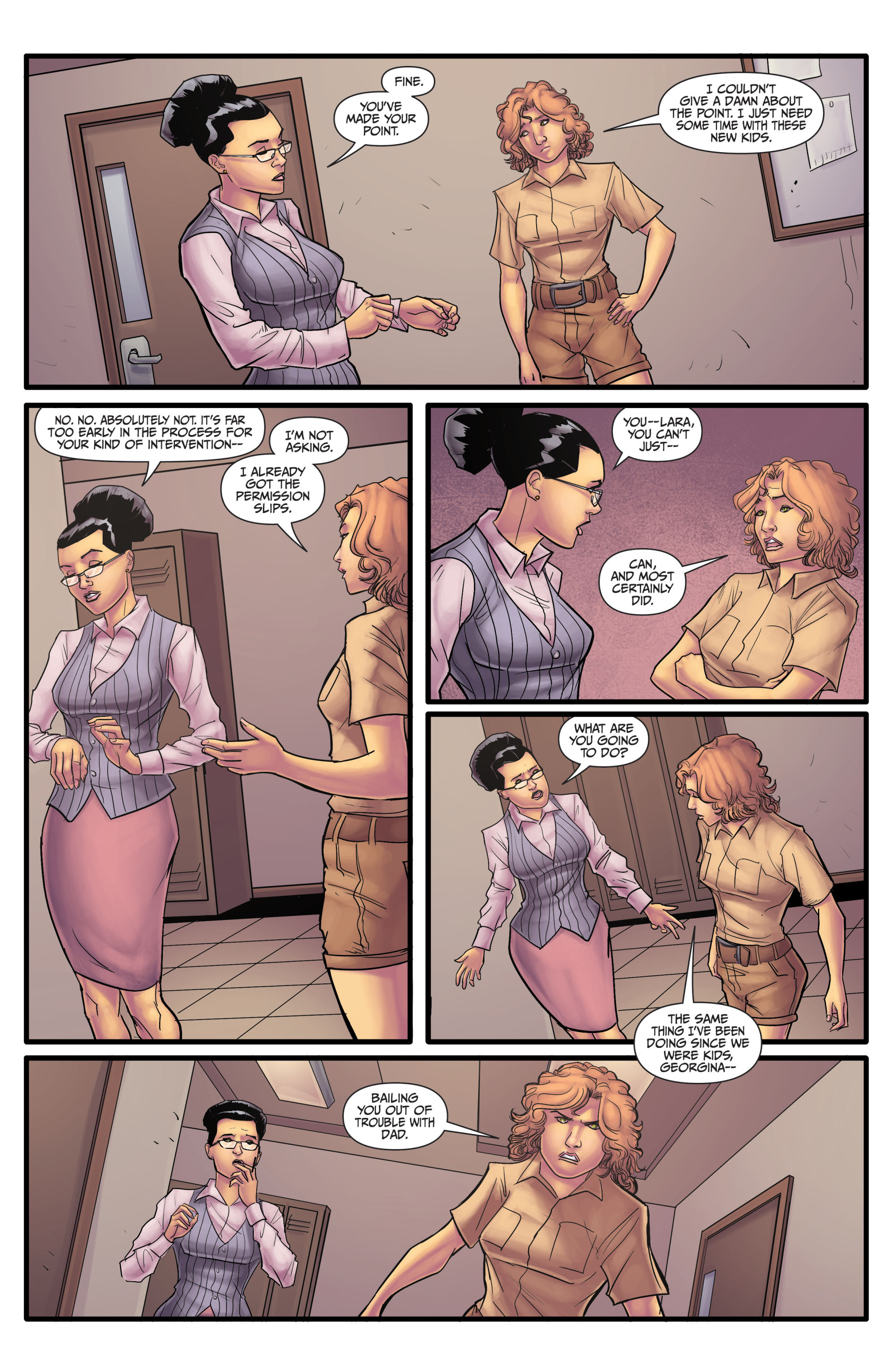 Read online Morning Glories comic -  Issue # _TPB 2 - 171