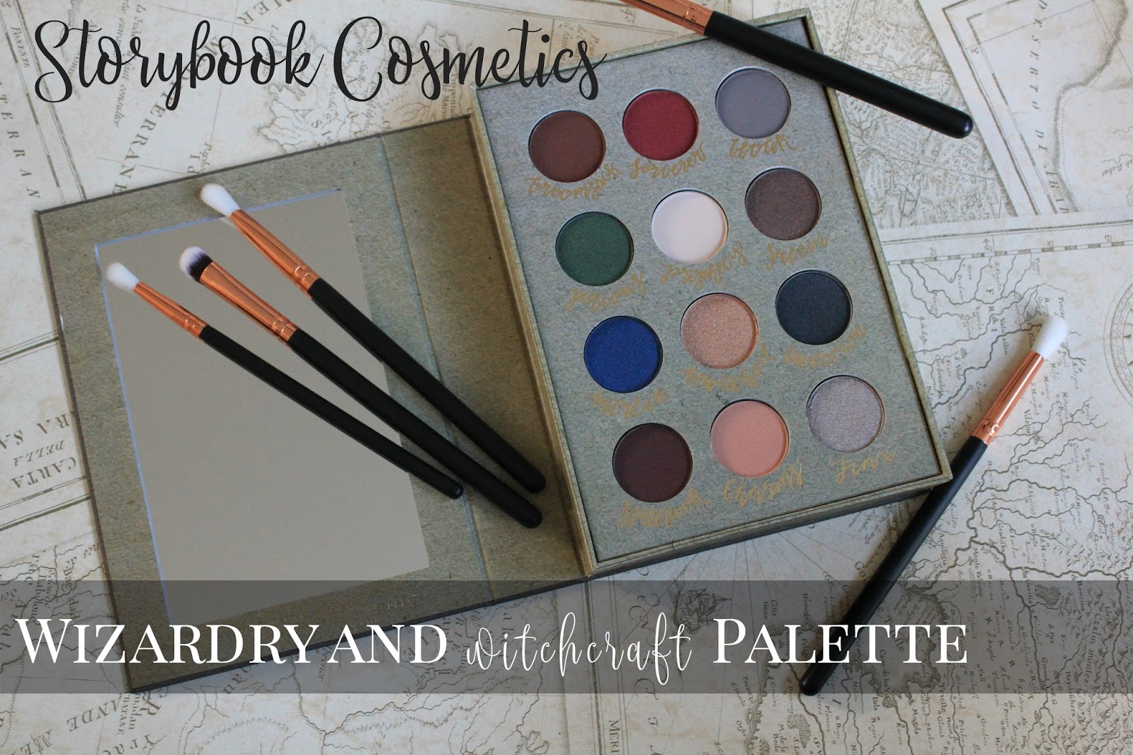 Storybook Cosmetics: Wizardry and Witchcraft Palette