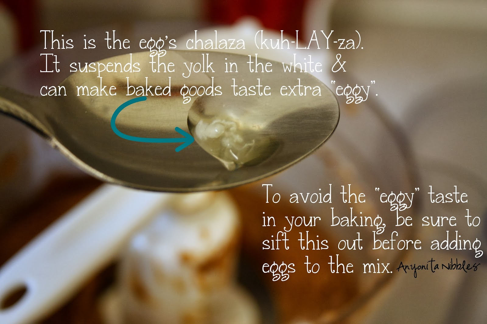 The strigny stuff in your eggs can impair the taste of baked goods | Anyonita Nibbles