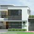 1300 sq-ft 3 BHK sober colored home