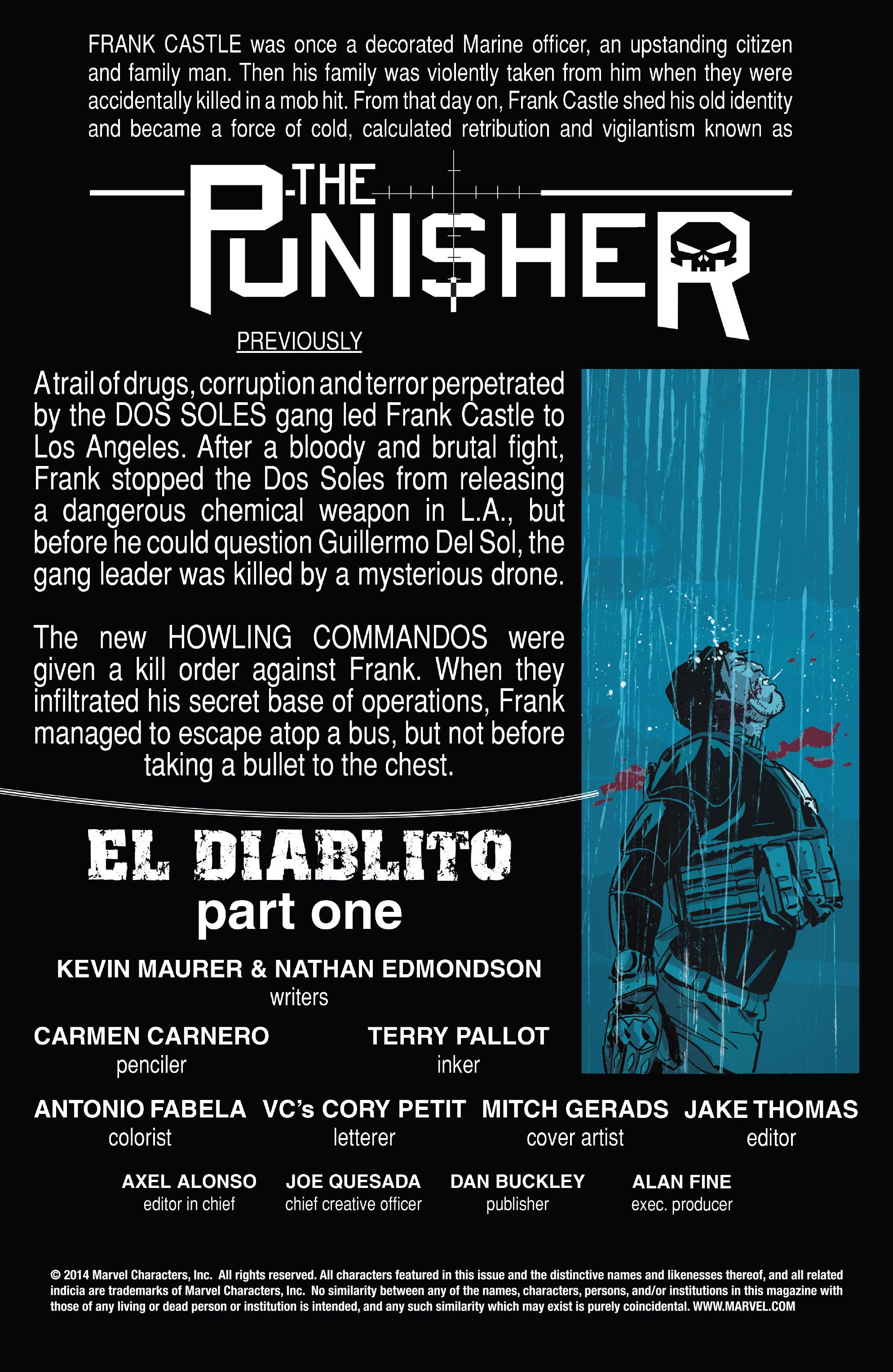 Read online The Punisher (2014) comic -  Issue #7 - 2