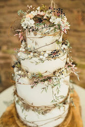 naked winter cake inspiration cakes rustic theme
