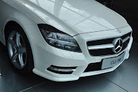 Mercedes CLS 350 AMG 2014 kiểu dáng đẹp mắt và thể thao ngoại thất màu Trắng