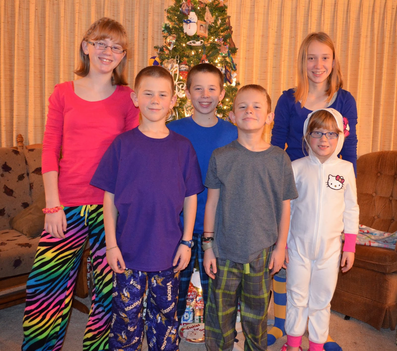 6 Little Christiansens December 2013