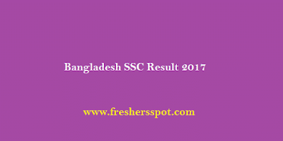Bangladesh SSC Result 2017