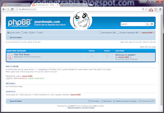 Install phpBB PHP forum 3.1.9 on Windows ( XAMPP 5.6.21 ) tutorial 29