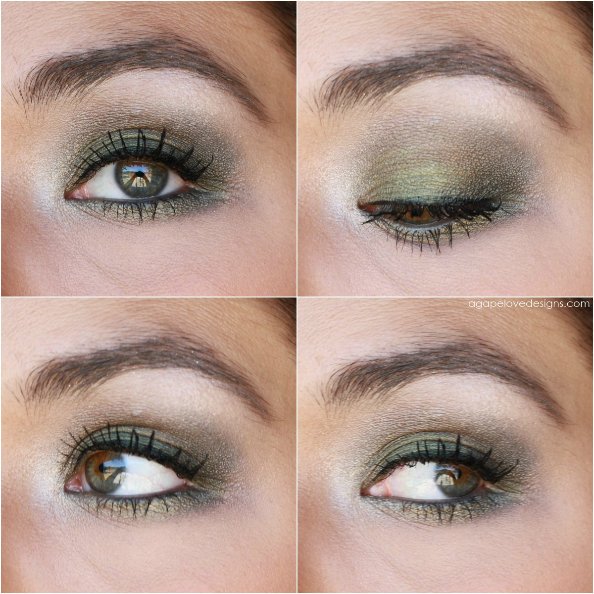 Agape Love Designs: EOTD With Urban Decay's Ammo Palette