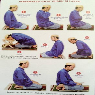 Tata Cara Shalat Duduk ~ Fudhalah.com