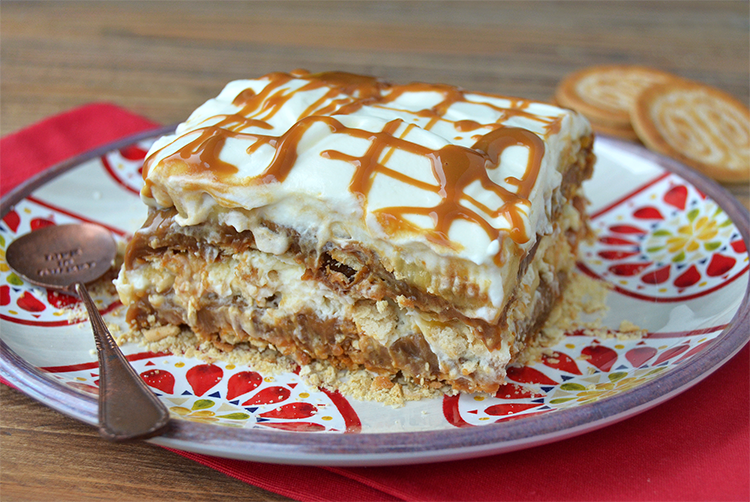 postre facil con platano