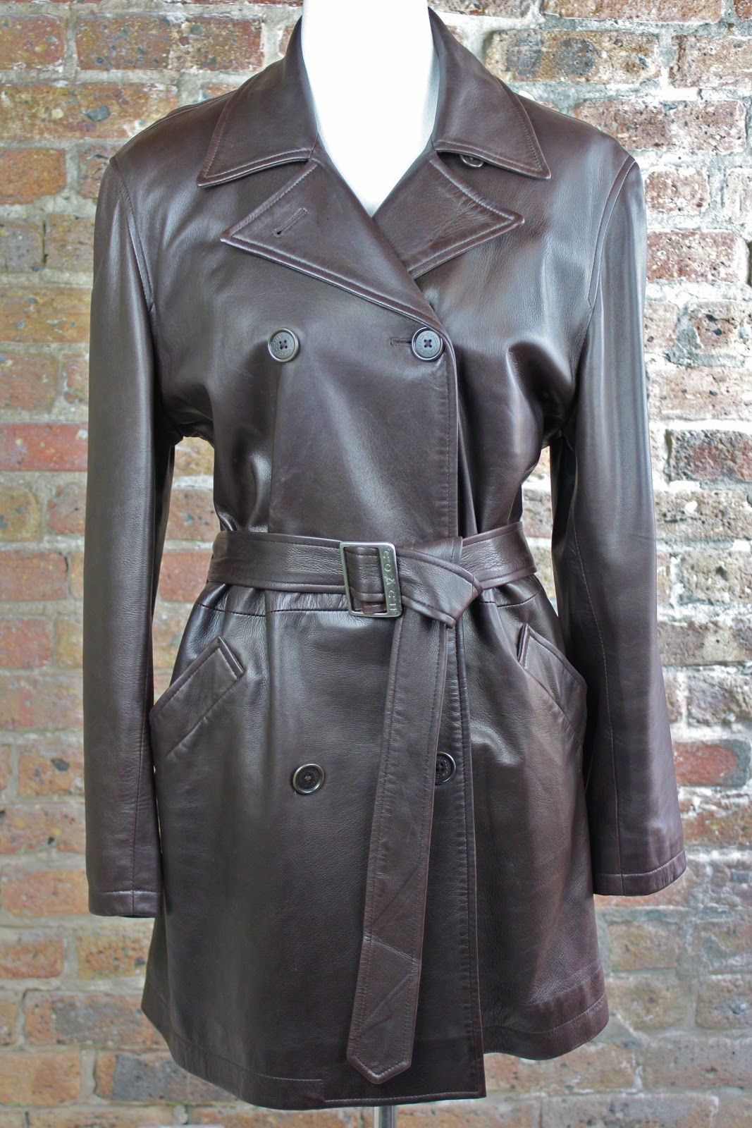Shop Mag Style: The Coach Leather Trench