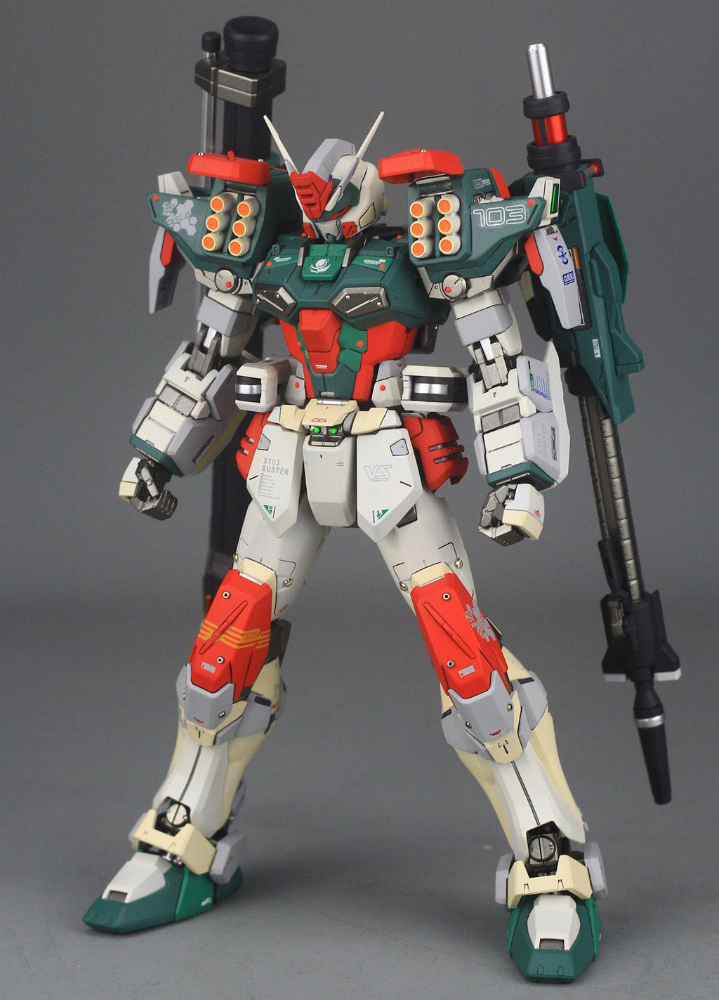 GUNDAM GUY: MG 1/100 Buster Gundam - Painted Build
