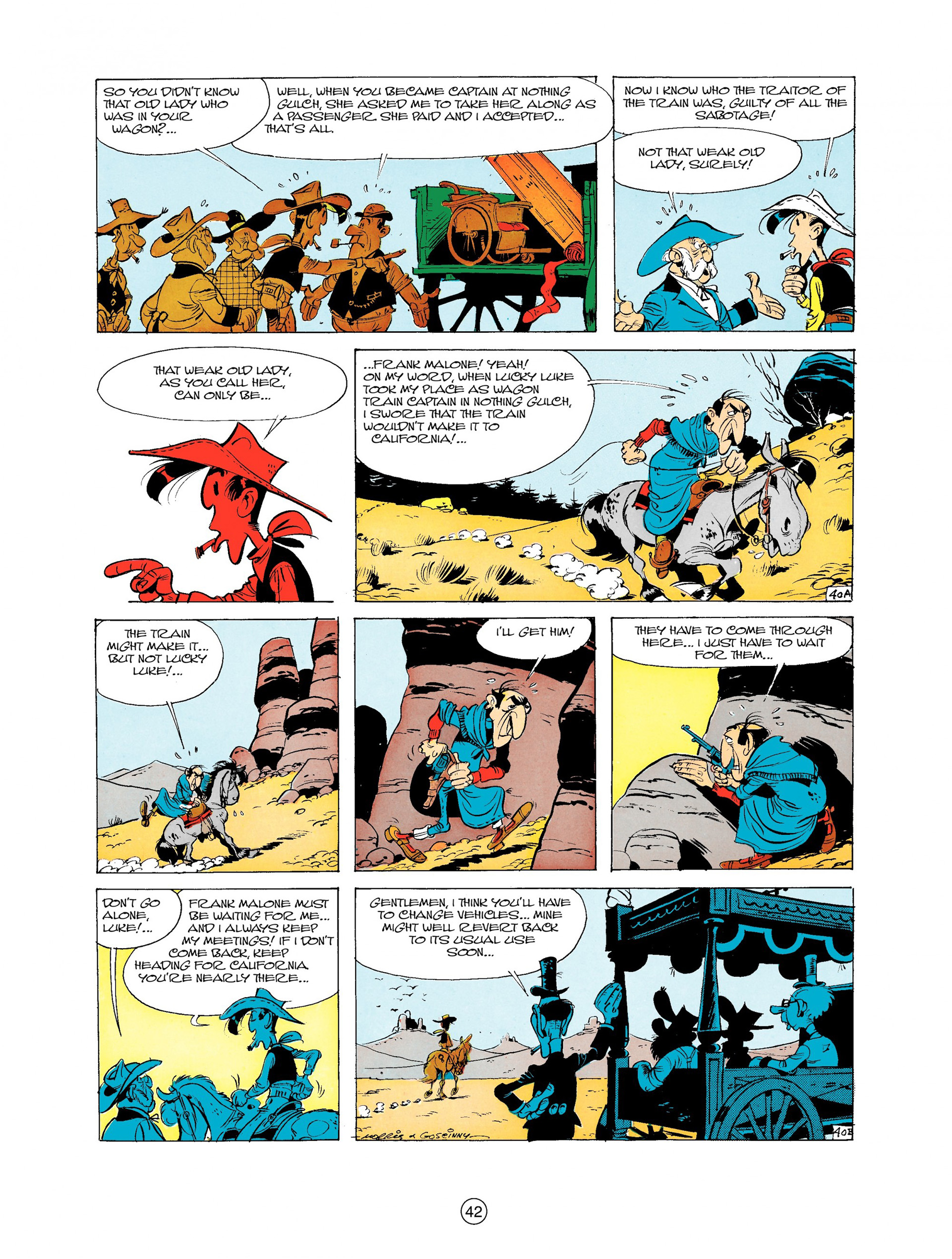 Read online A Lucky Luke Adventure comic -  Issue #9 - 42