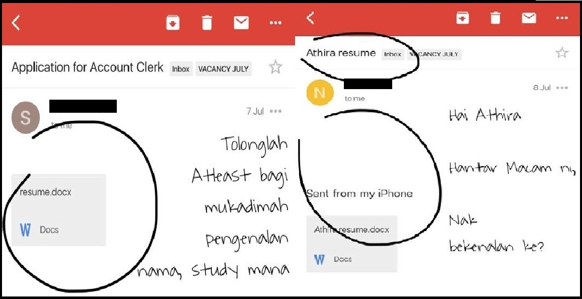 Gambar Hantar Permohonan Kerja Atau Nak Berkenalan Ini Antara Contoh Kesalahan Kesalahan E Mail Dalam Mohon Pekerjaan Siakap Keli News