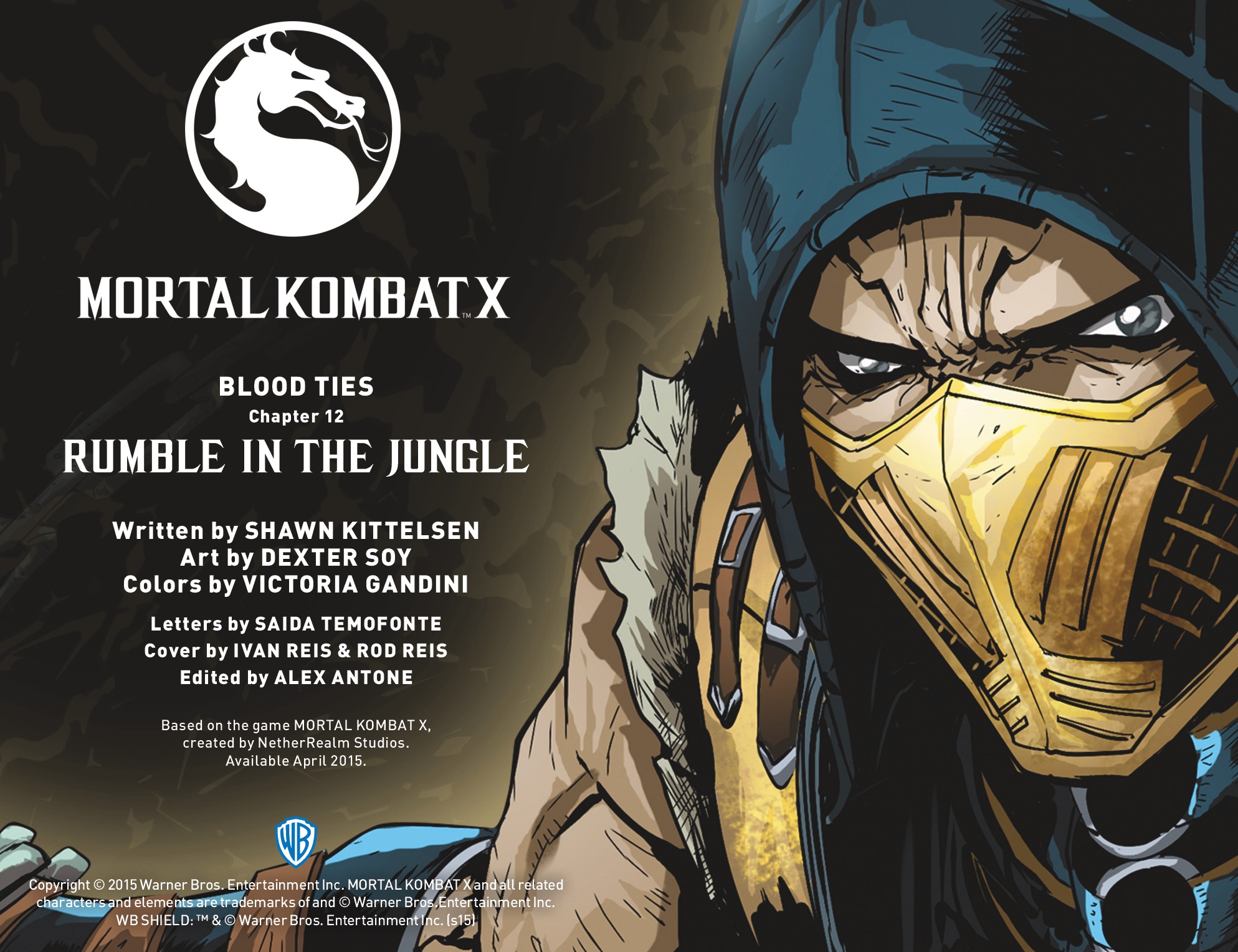 Read online Mortal Kombat X [I] comic -  Issue #12 - 3