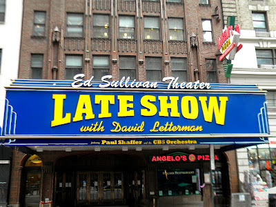 Late Night David Letterman Ed Sullivan Theater Clip Art