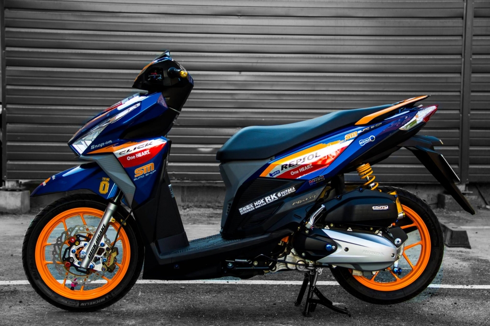 Modifikasi New Honda Vario Esp Repsol Edition Ciamik Konsep | My XXX