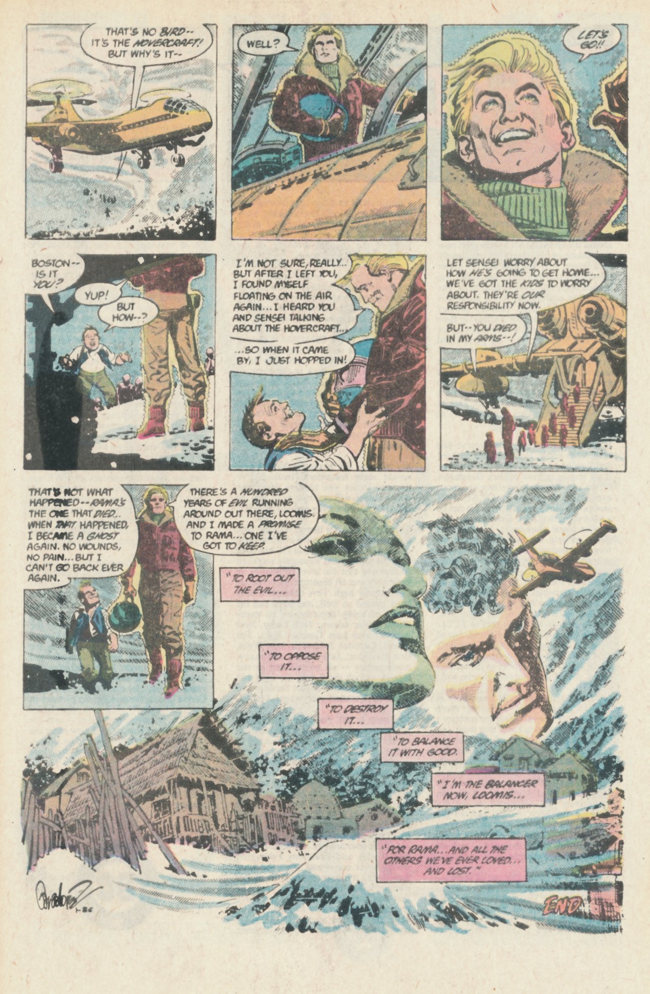 Read online Deadman (1986) comic -  Issue #4 - 33