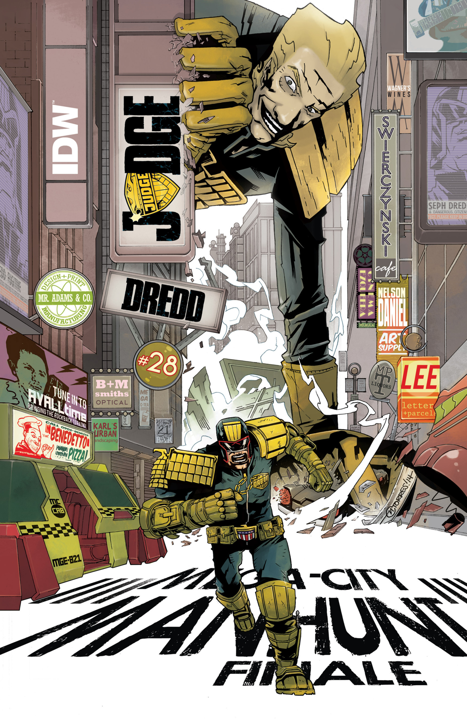 Read online Judge Dredd (2012) comic -  Issue #28 - 1