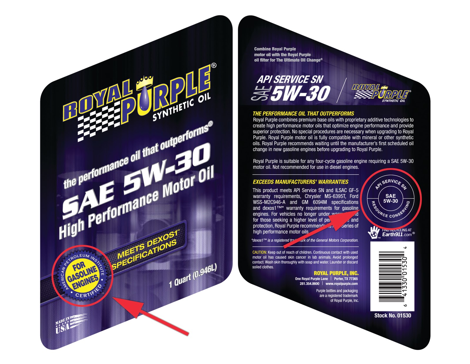Royal Purple Powered Learn the Label Lingo Selecting the Best Oil for