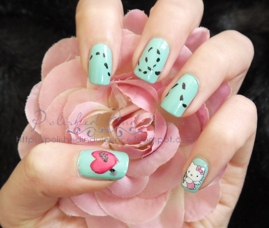 Polished Indulgence Nail Art Wednesday Cupid Nails